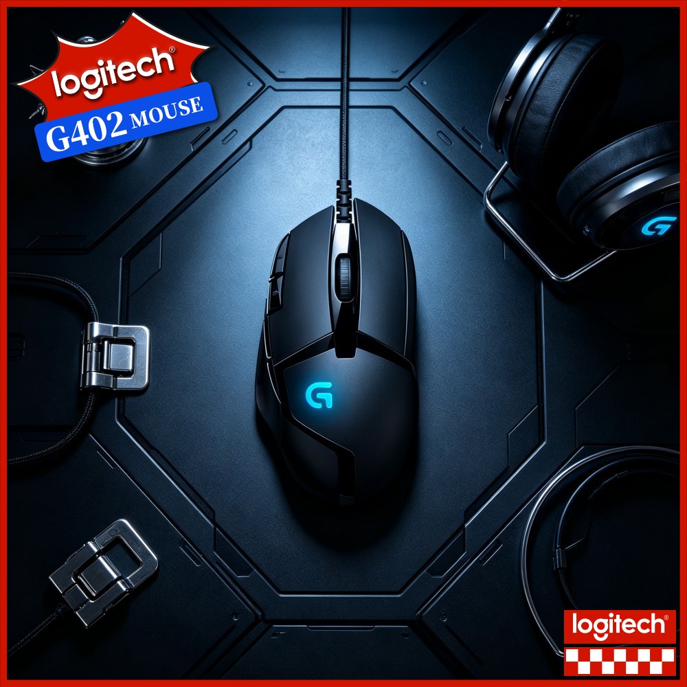 Esports Gaming Training - 로지텍 G402 게이밍 마우스 32비트 ARM