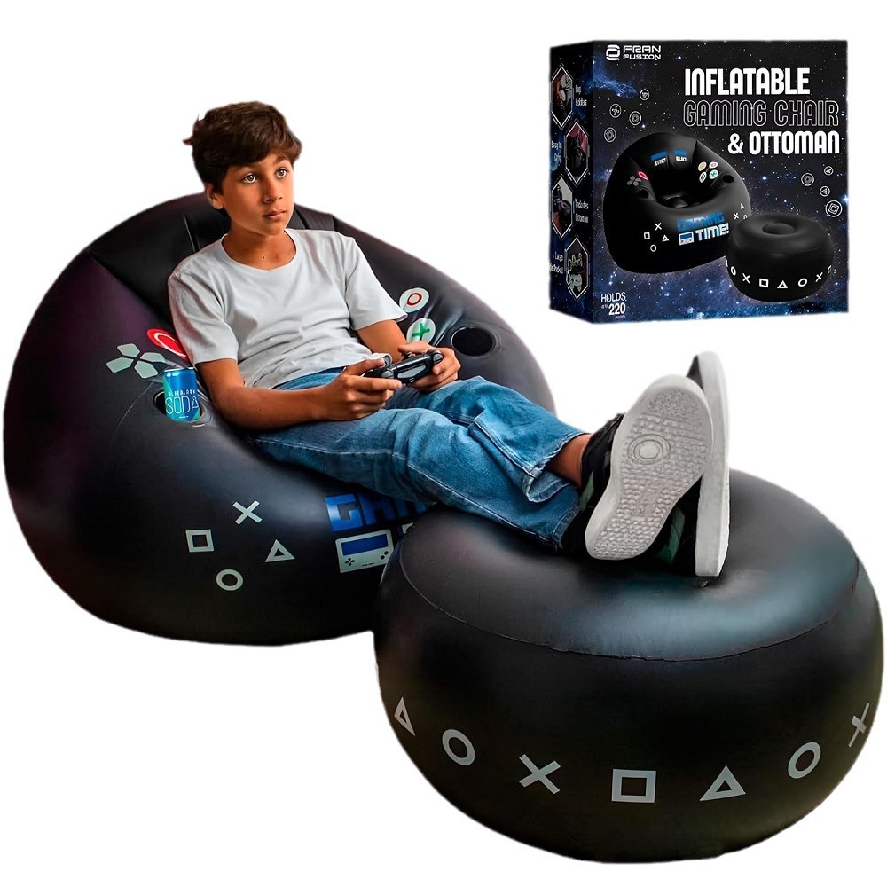 Esports Gaming Chair - 컵홀더와 측면 포켓이 있는 창의적인 e스포츠
