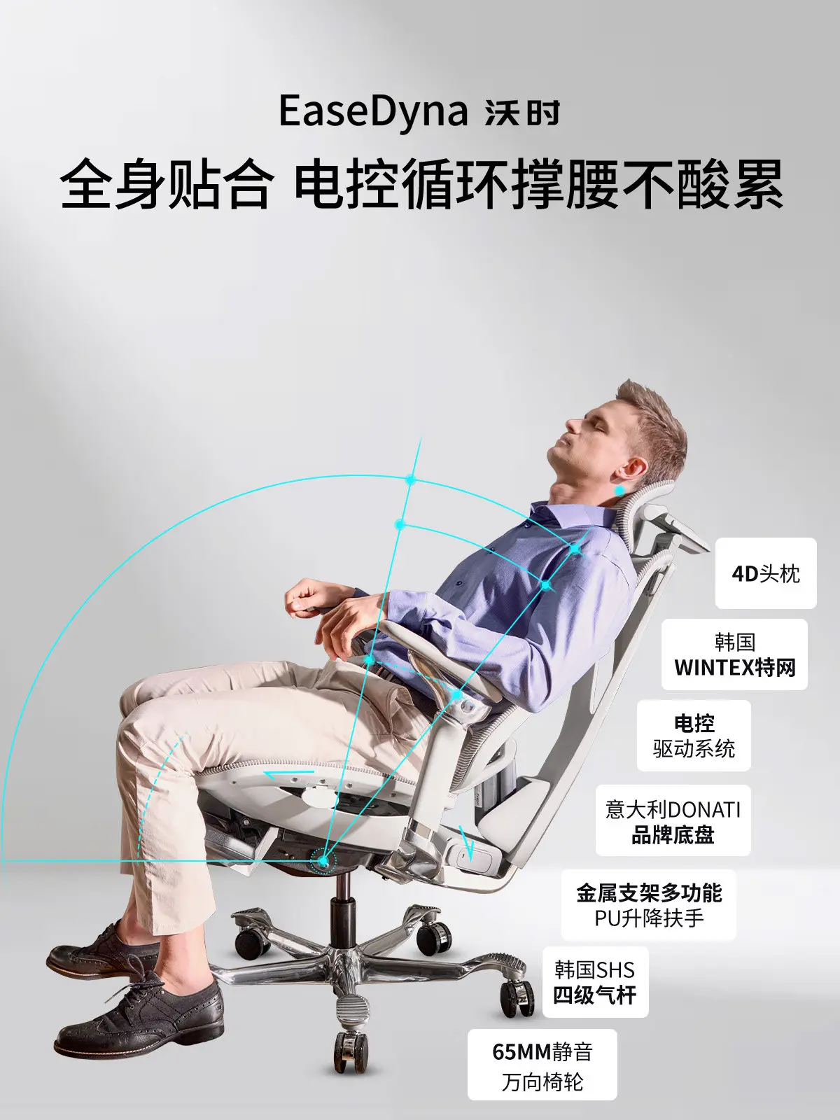 인체공학적 사무용 의자, 전동 요추 지지대, 가정용 게 - Esports Gaming Chair 리뷰 및 가격