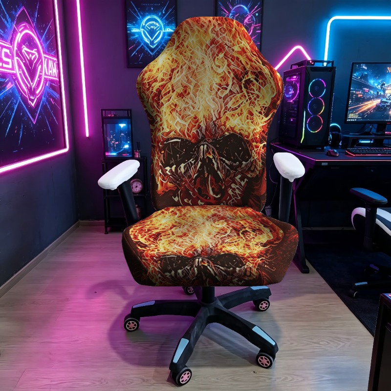 엘라스테인 탄성 게이밍 의자 커버 네온 게임패드 해골  - Esports Gaming Chair 리뷰 및 가격