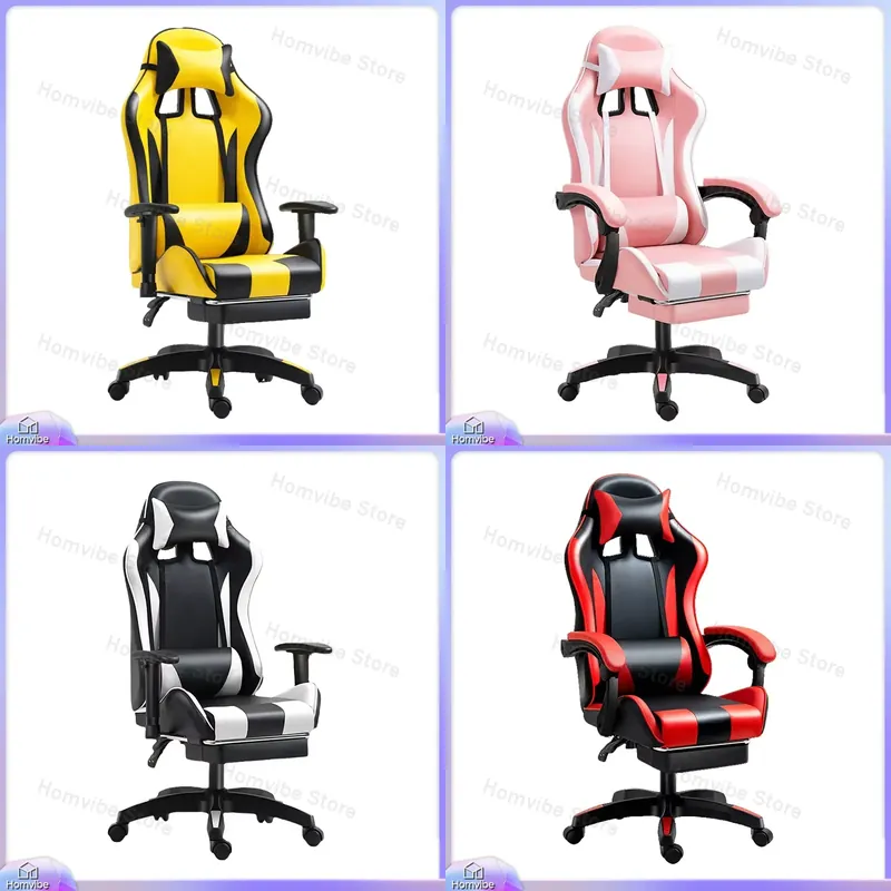 인체공학적 게이밍 의자, 요추 지지대 및 헤드레스트,  - Esports Gaming Chair 리뷰 및 가격