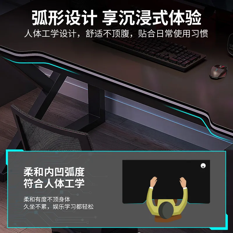 더블 데스크탑 컴퓨터 책상, 모던 심플 게이밍 테이블, - Esports Gaming Chair 리뷰 및 가격